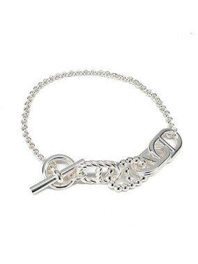 Hermes Bracelet Chaine D'ancre Area 2 PM 18 Silver